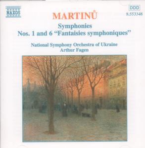 Bohuslav Martinu - Symphony No.1/Symphony No.6 Fantaisies Symphoniques - Cd