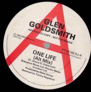 Glen Goldsmith - One Life - 12 Inch