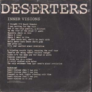 Deserters (New Wave Group) - Inner Visions - 7 Inch