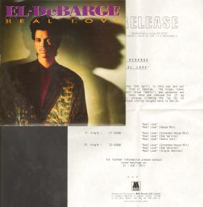 El Debarge - Real Love - 7 Inch