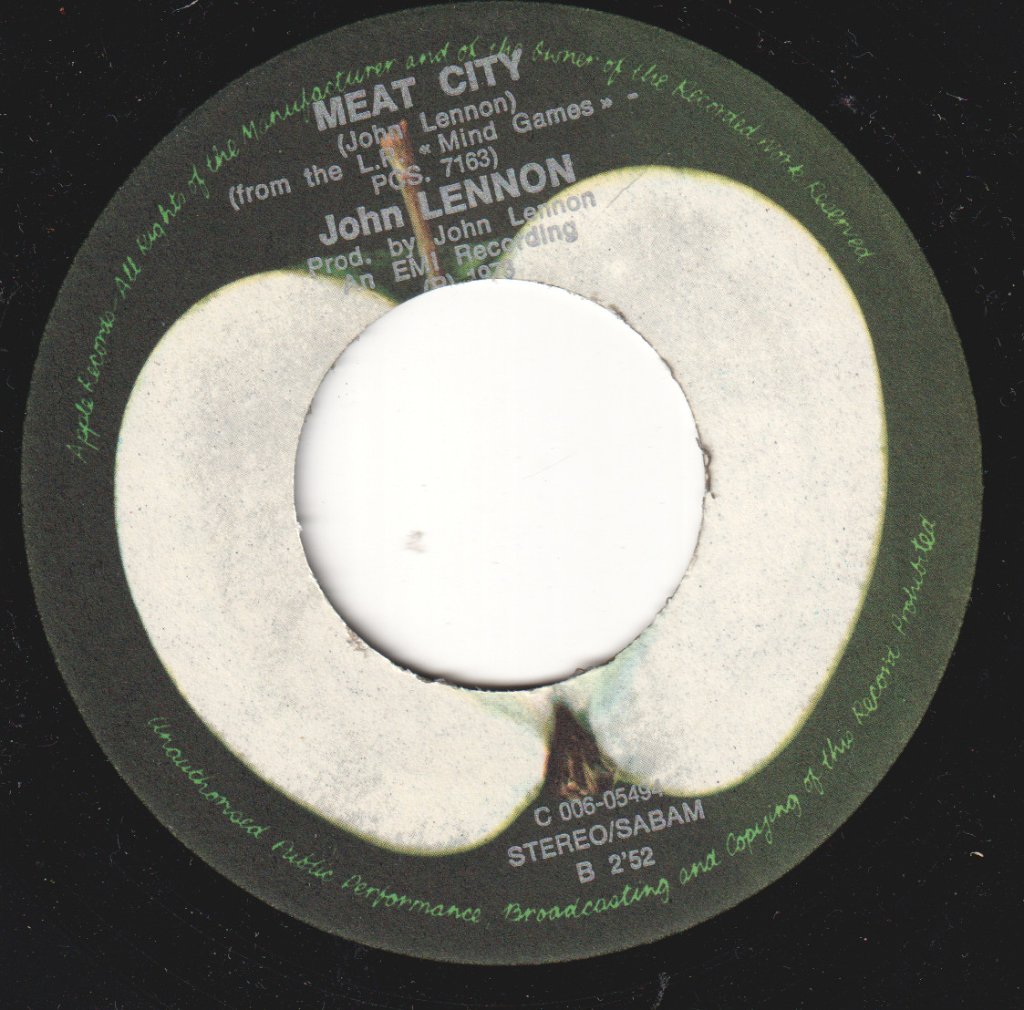 John Lennon - Mind Games - 7 Inch