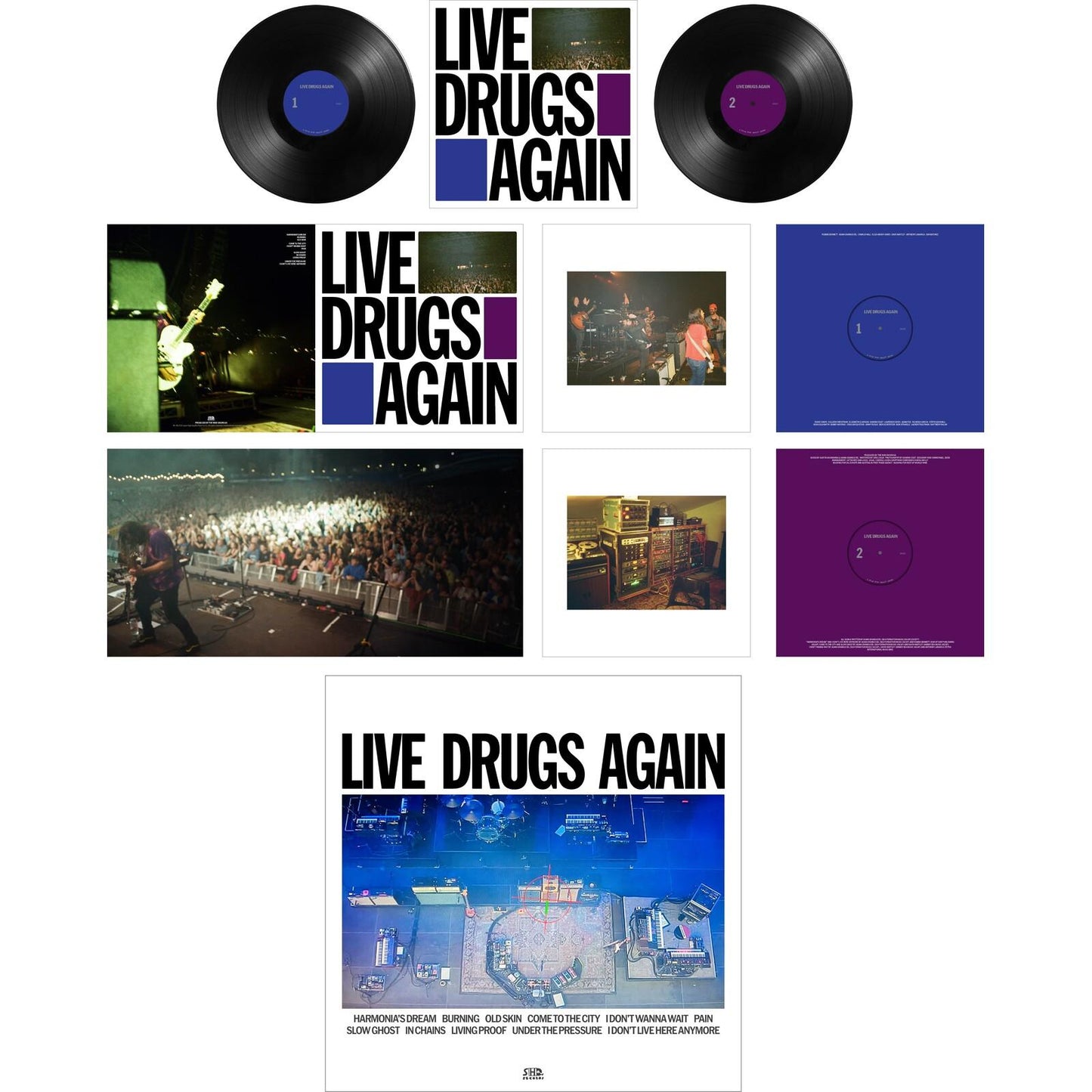 War On Drugs - Live Drugs Again - Double Lp
