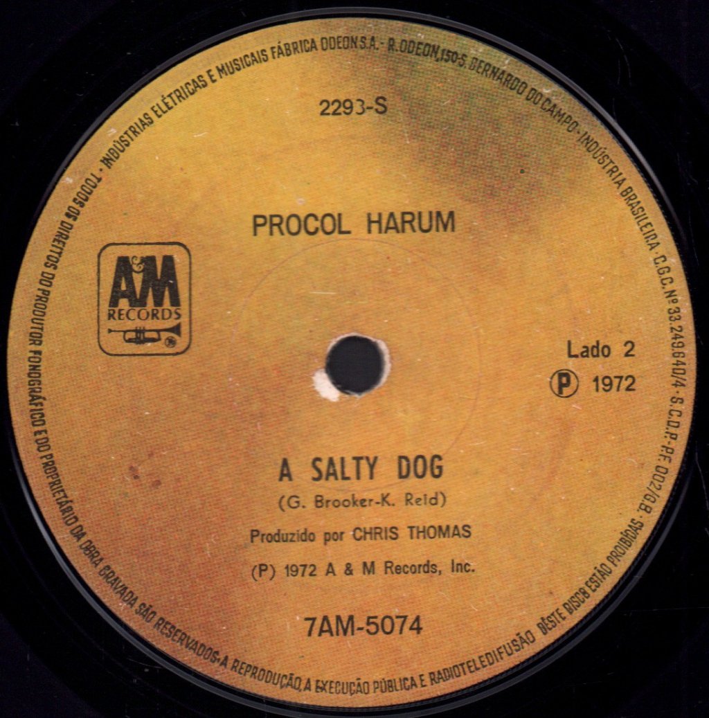 Procol Harum - Conquistador / A Salt Dog - 7 Inch