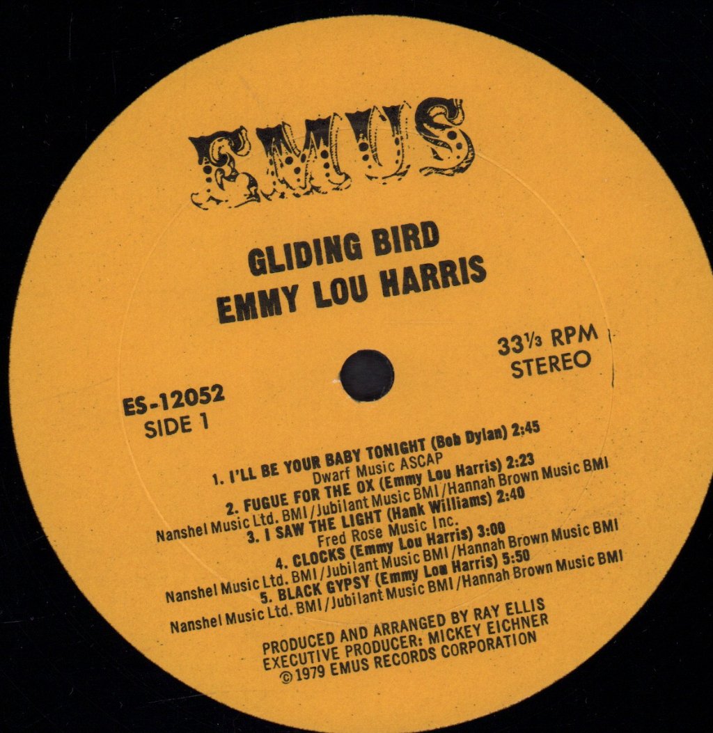 Emmylou Harris - Gliding Bird - Lp