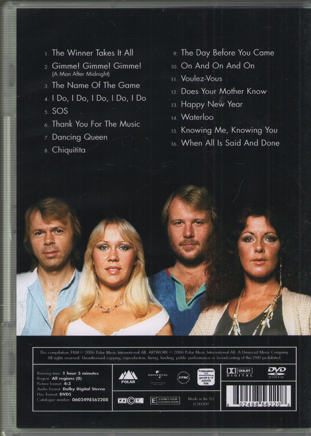 ABBA - 16 Hits - Dvd