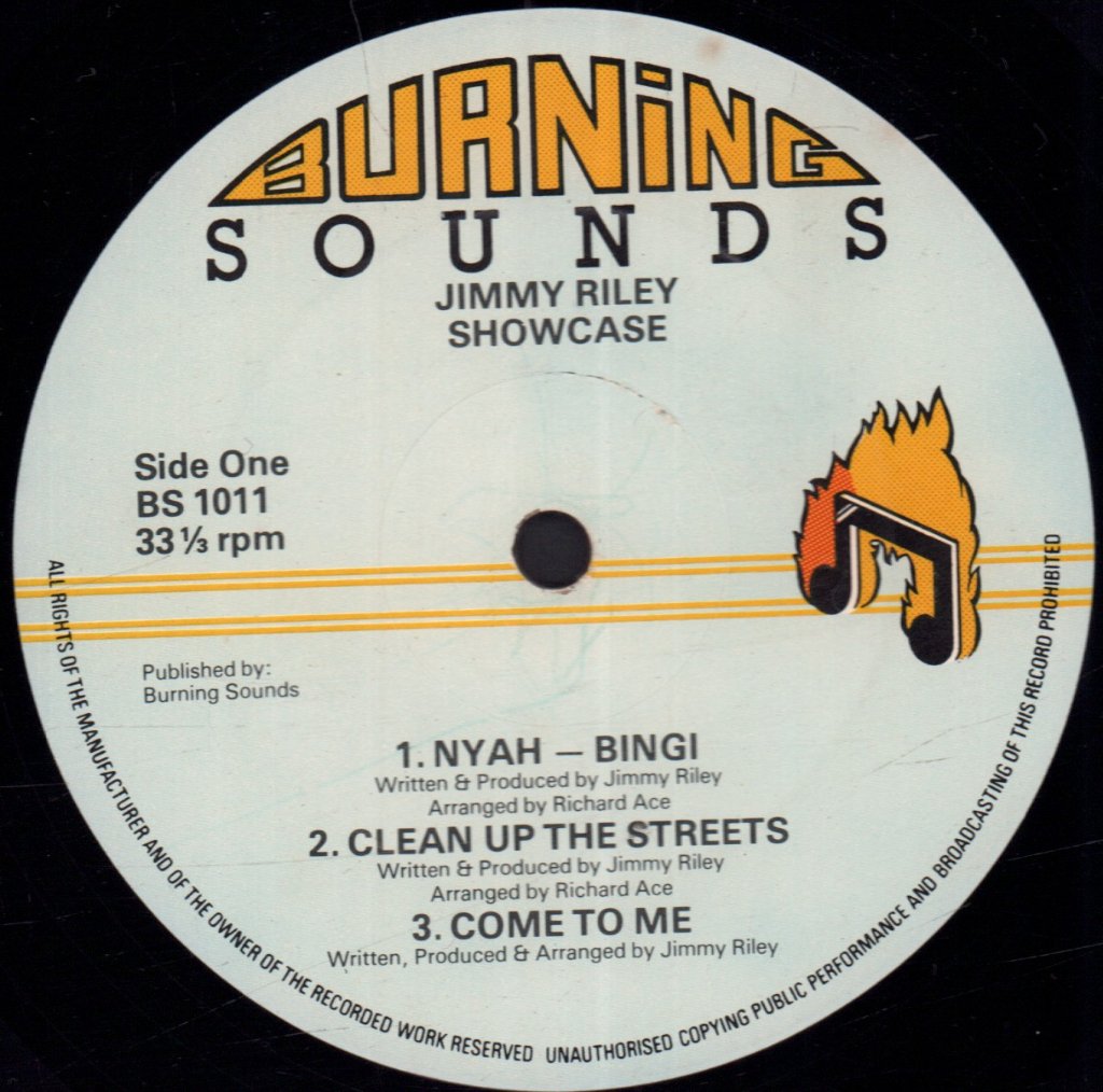 Jimmy Riley - Showcase - Lp