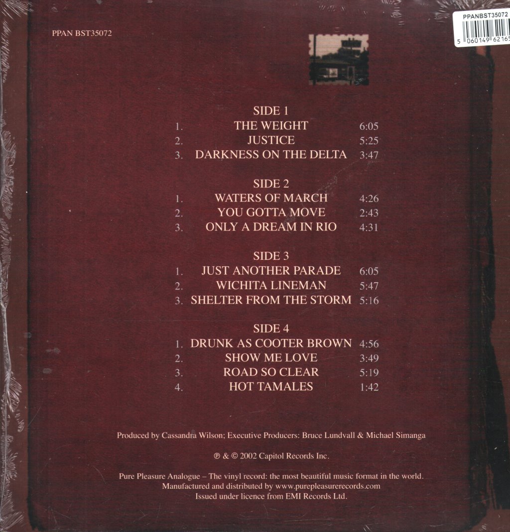 Cassandra Wilson - Belly of the Sun - Double Lp