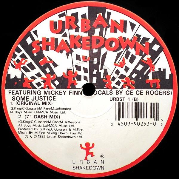 Urban Shakedown Featuring Micky Finn - Some Justice - 12 Inch