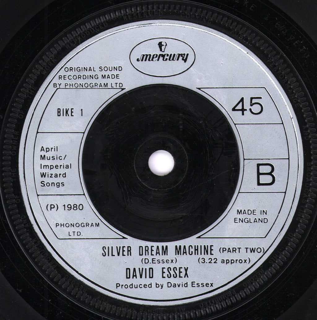 David Essex - Silver Dream Machine - 7 Inch