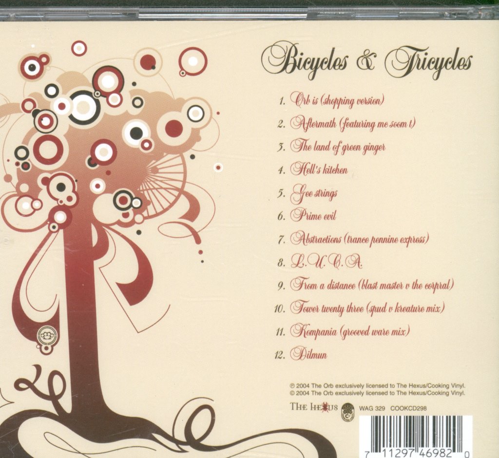 Orb - Bicycles And Tricycles - Cd