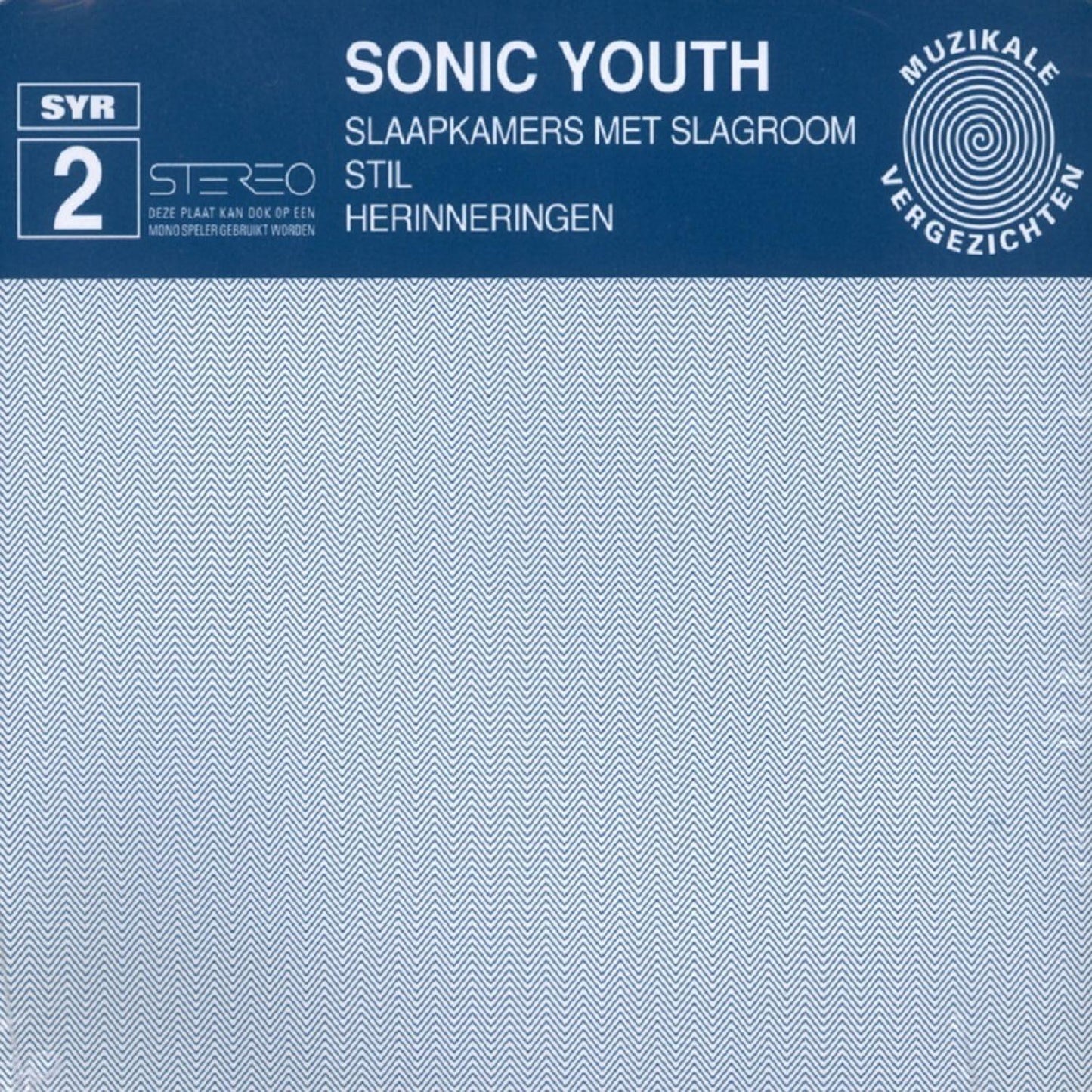 Sonic Youth - Slaapkamers Met Slagroom - 12 Inch