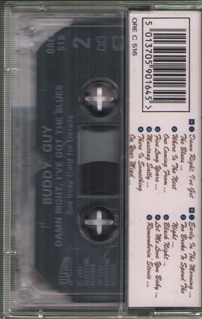 Buddy Guy - Damn Right, I've Got The Blues - Cassette