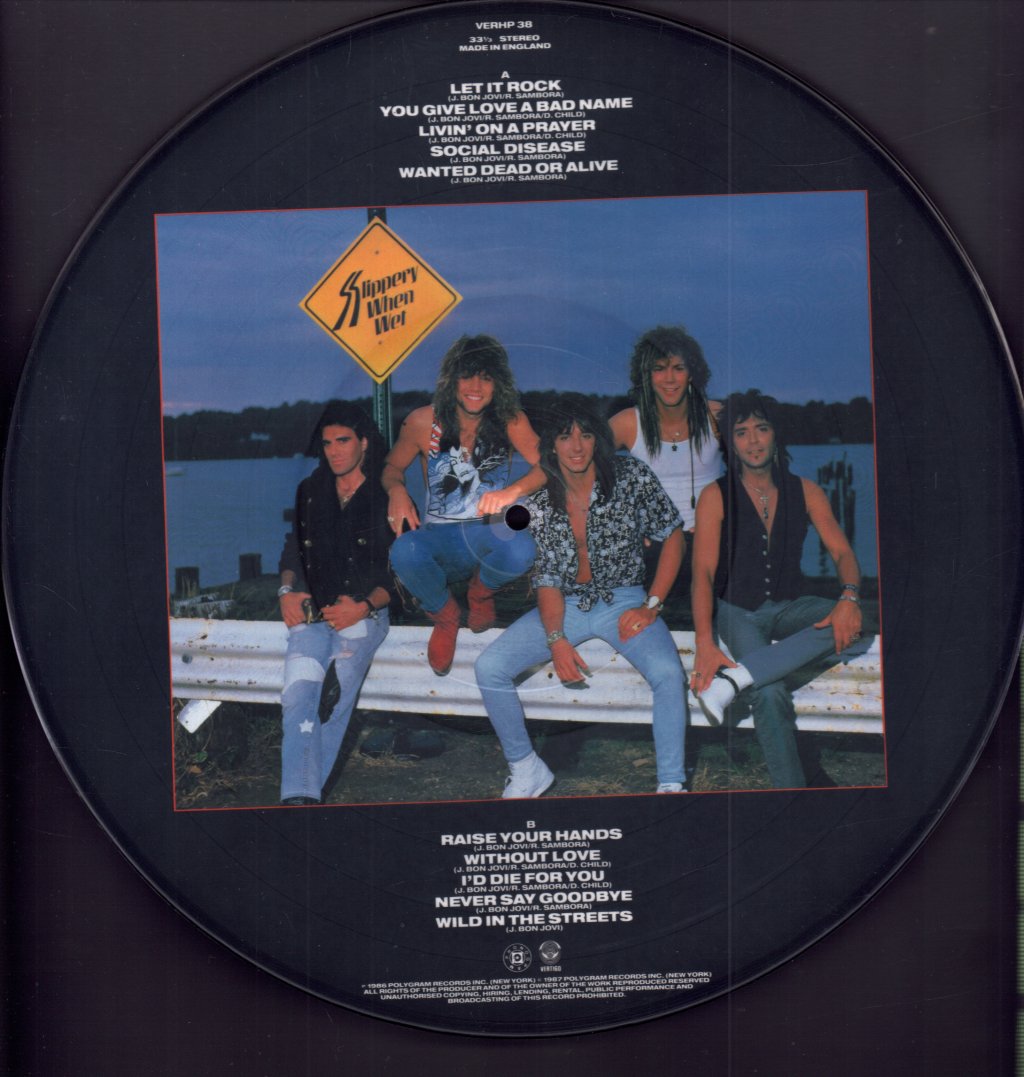 Bon Jovi - Slippery When Wet - Lp