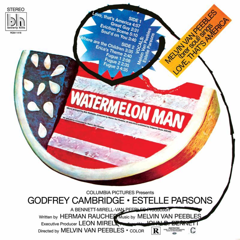 Melvin Van Peebles - Watermelon Man (Green "watermelon Skin" Vinyl) - Lp