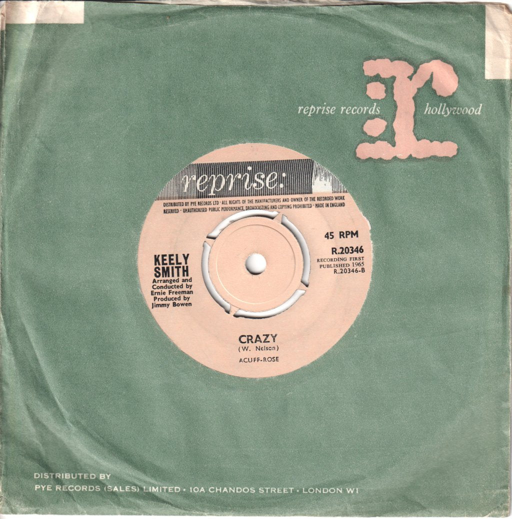 Keely Smith - You're Breaking My Heart - 7 Inch
