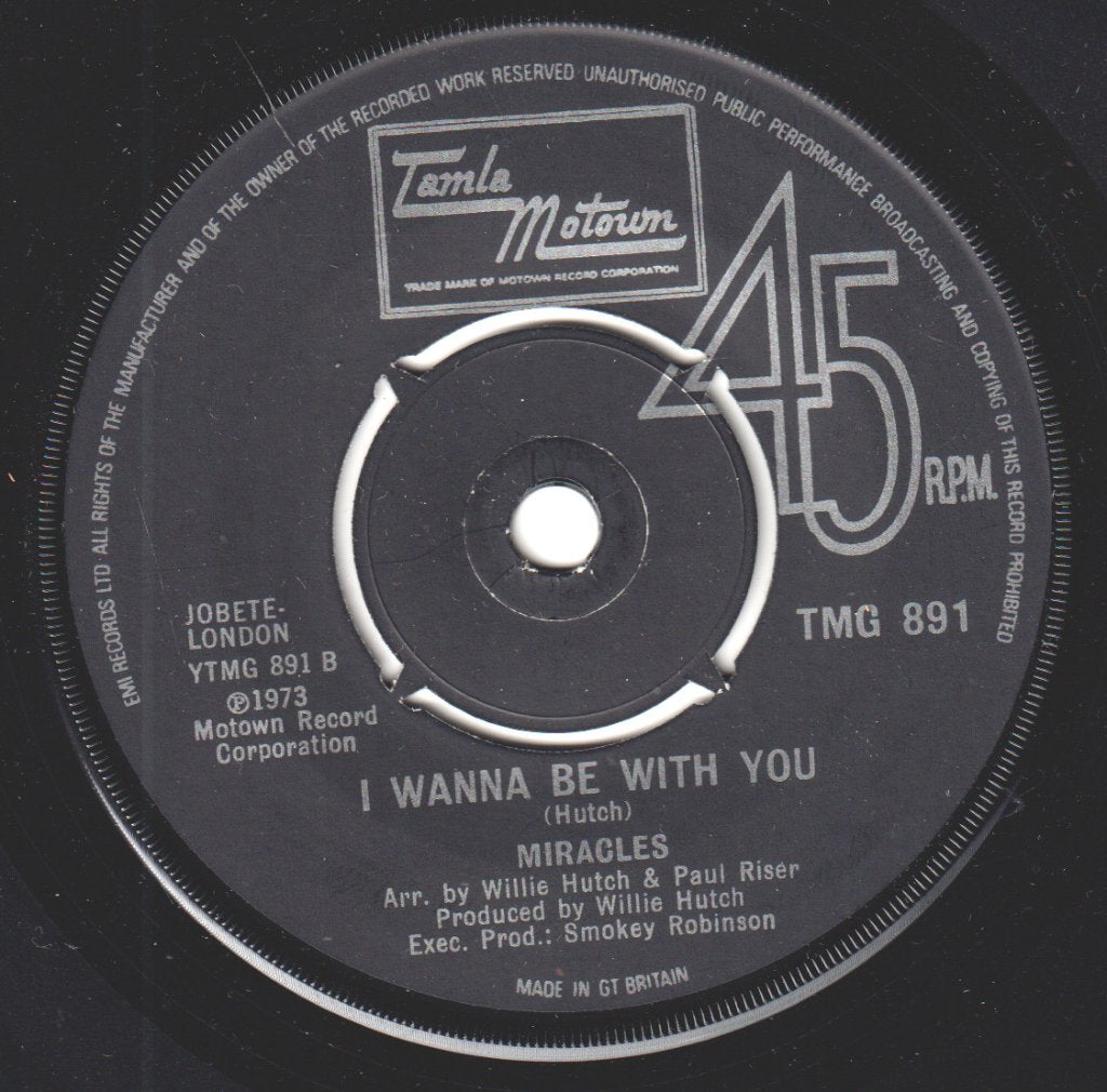 Miracles - Don't Let It End ('Til You Let It Begin) - 7 Inch