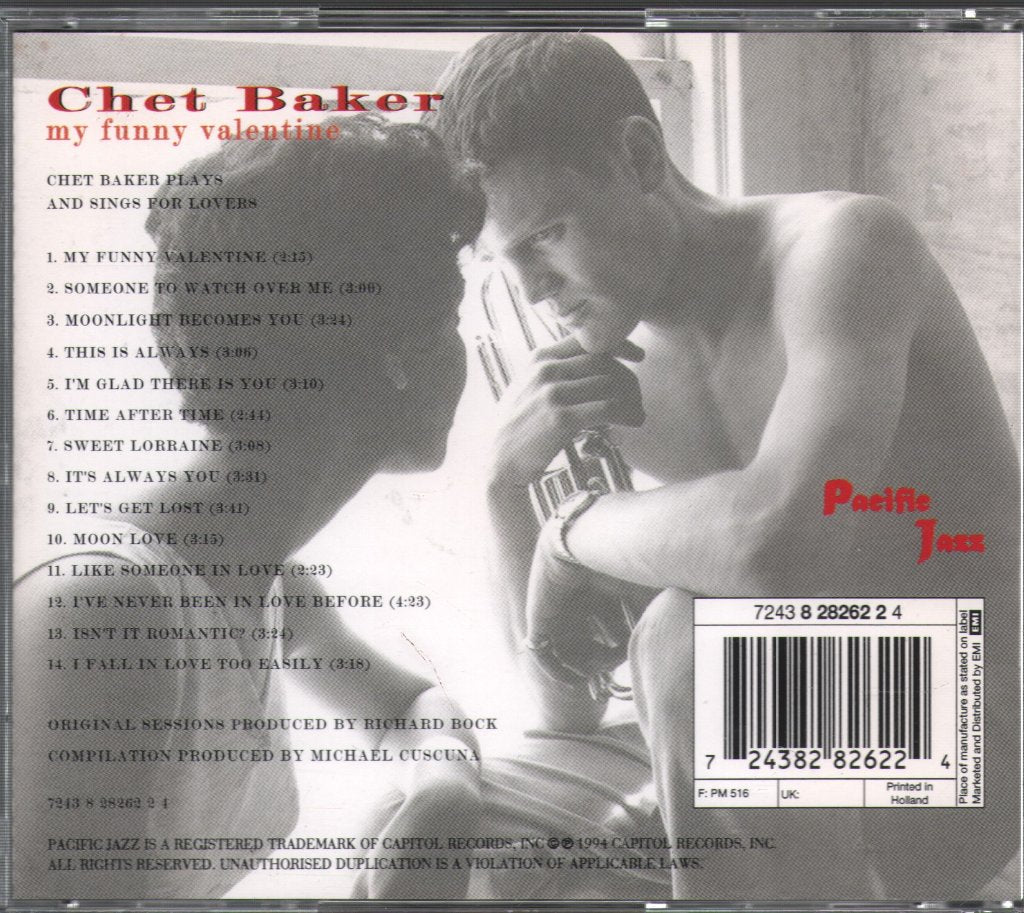 Chet Baker - My Funny Valentine - Cd