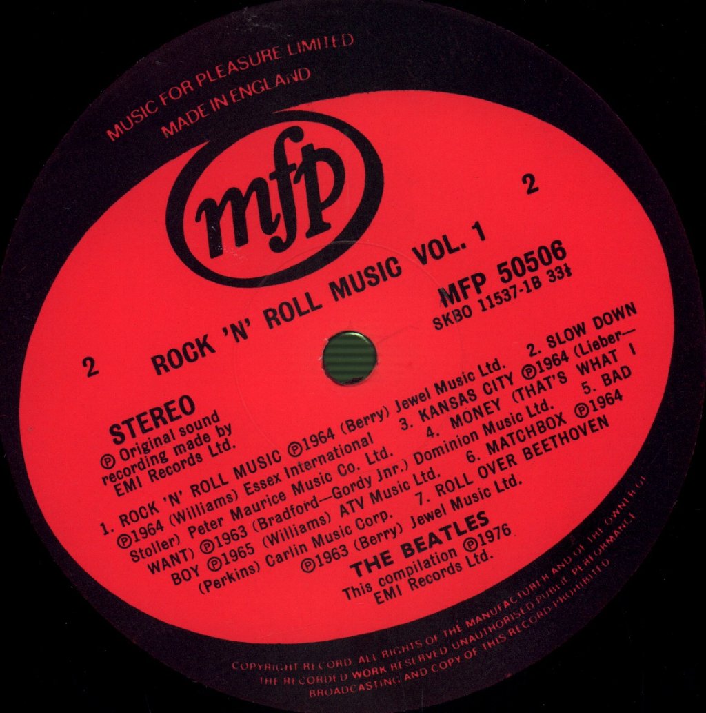 Beatles - Rock N Roll Music Vol 1 - Lp