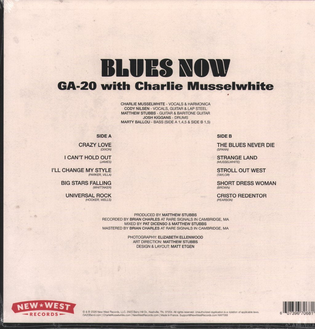 GA-20 - Blues Now - Lp