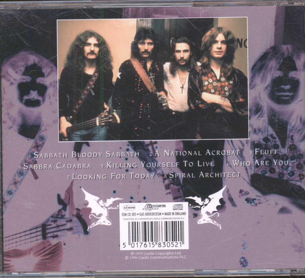 Black Sabbath - Sabbath Bloody Sabbath - Cd