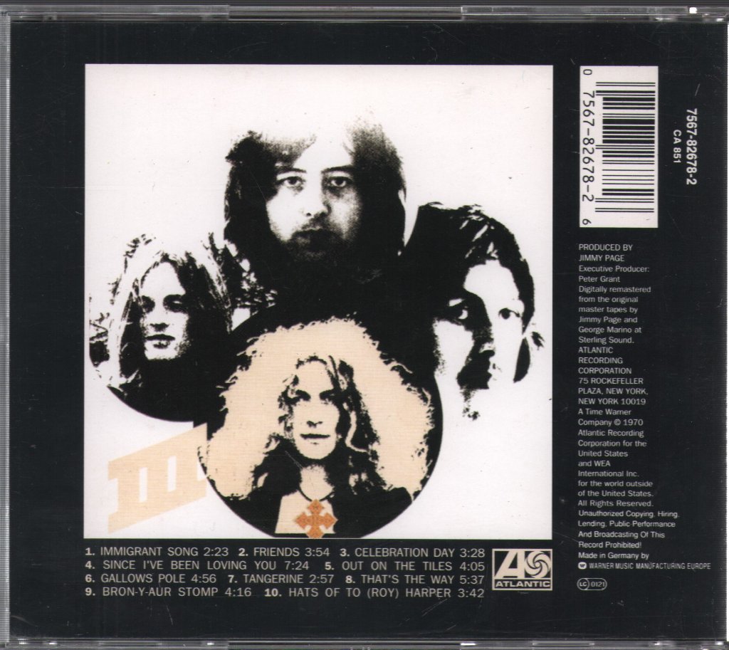 Led Zeppelin - III - Cd