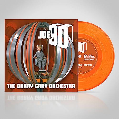 Barry Gray Orchestra - Joe 90 : Original Barry Gray Soundtrack - Fluorescent Orange 7 Inch Vinyl - 7 Inch