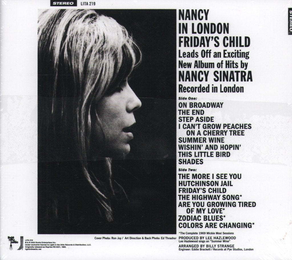 Nancy Sinatra - Nancy In London - Cd