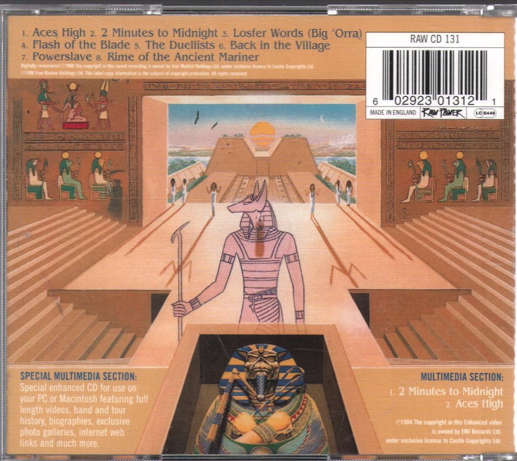 Iron Maiden - Powerslave - Cd