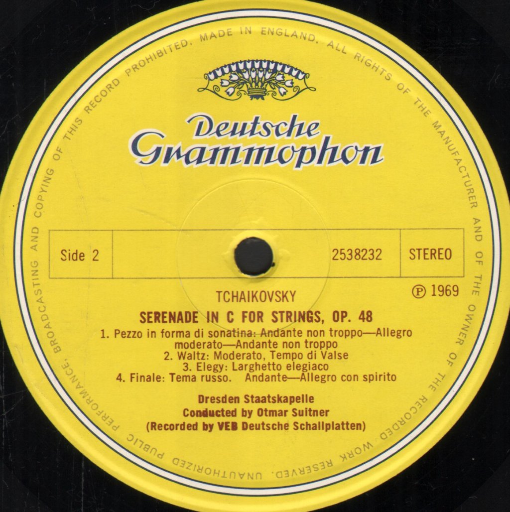 Kurt Masur / Louis Frémaux / Otmar Suitner - Prokofiev - Symphonie Classique / Ouverture Über / Tschaikowsky - Hebräiche Themen - Lp