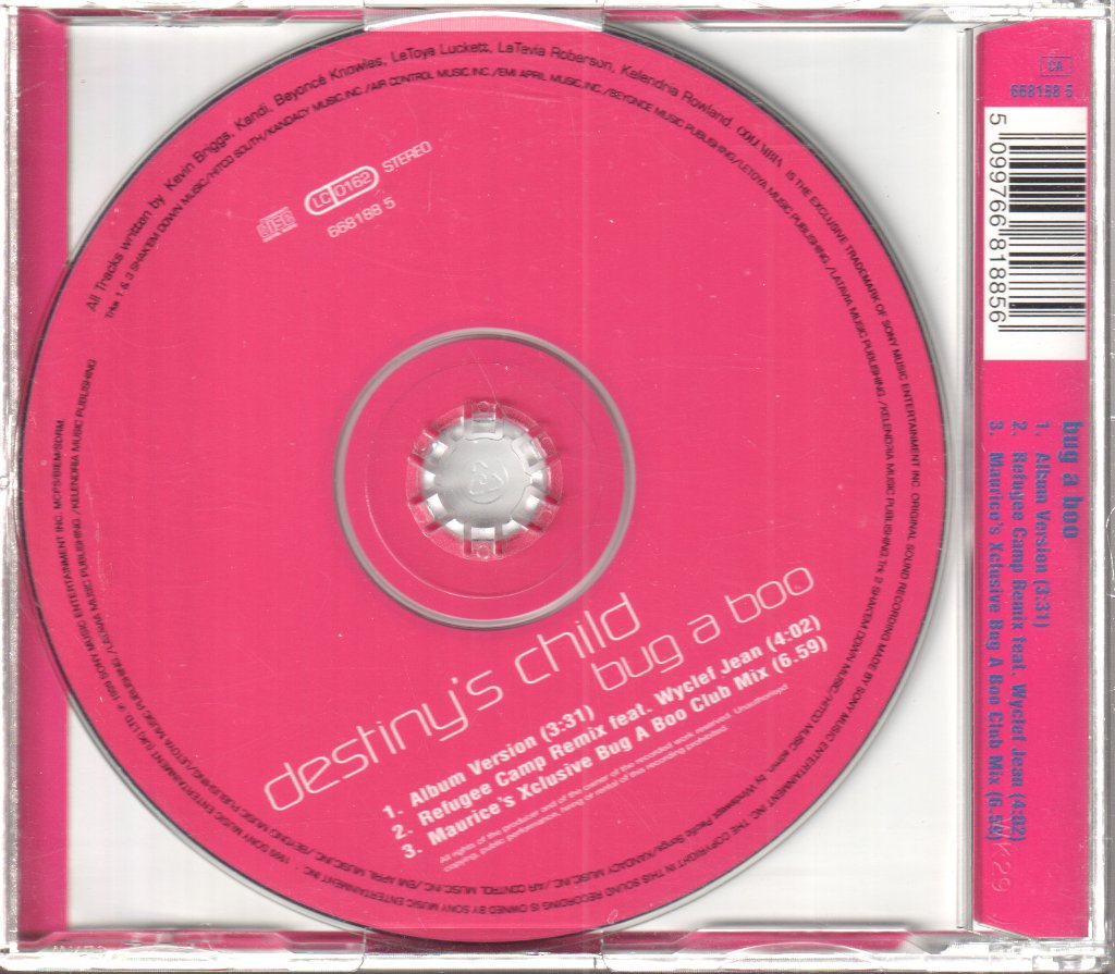 Destiny's Child - Bug A Boo - Cd