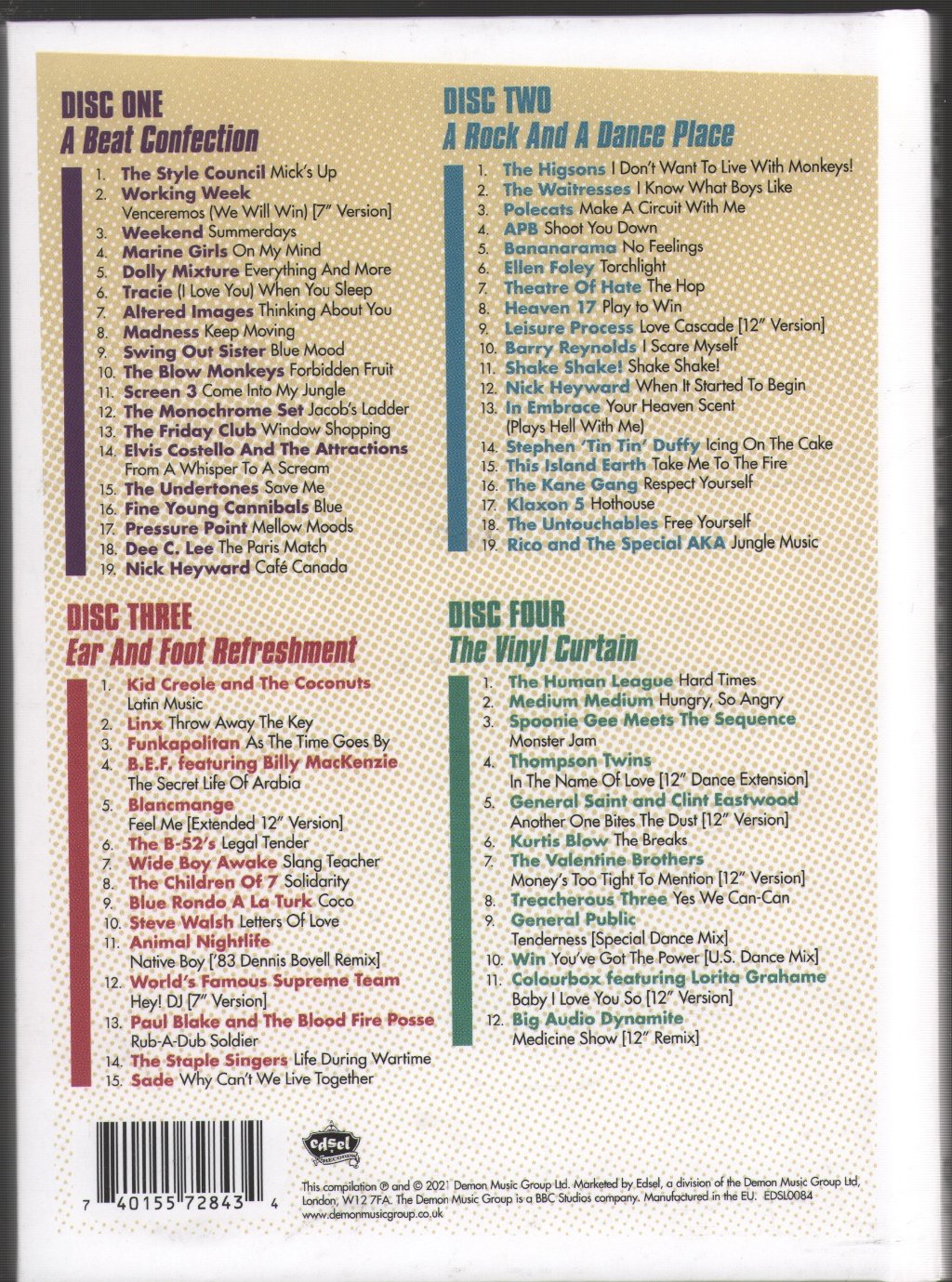 Various Artists - Gary Crowley's Lost 80s Vol. 2 - Cd Set