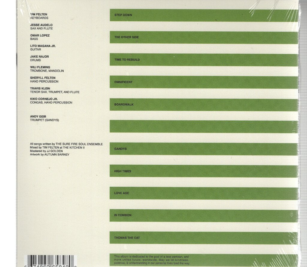Sure Fire Soul Ensemble - Step Down - Cd
