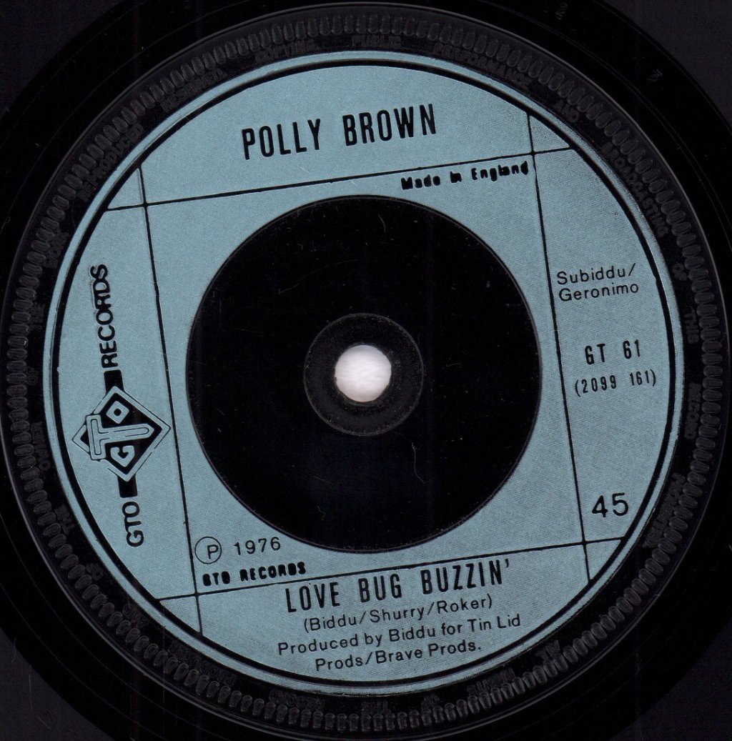 Polly Brown - Love Bug - 7 Inch