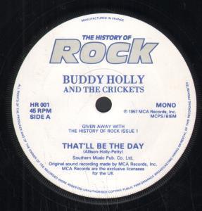 Buddy Holly And The Crickets - That'll Be The Day - 7 Inch
