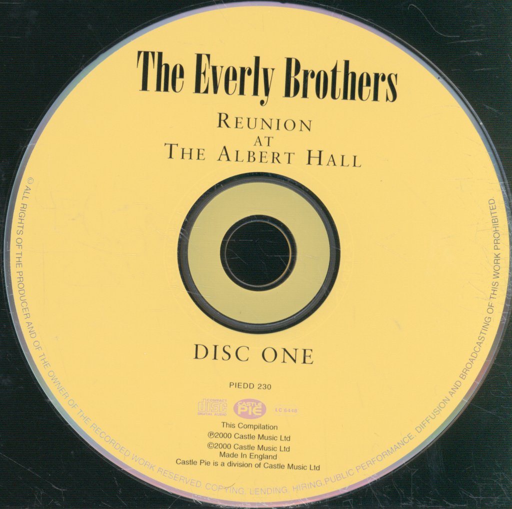 Everly Brothers - Reunion At The Albert Hall - Double Cd
