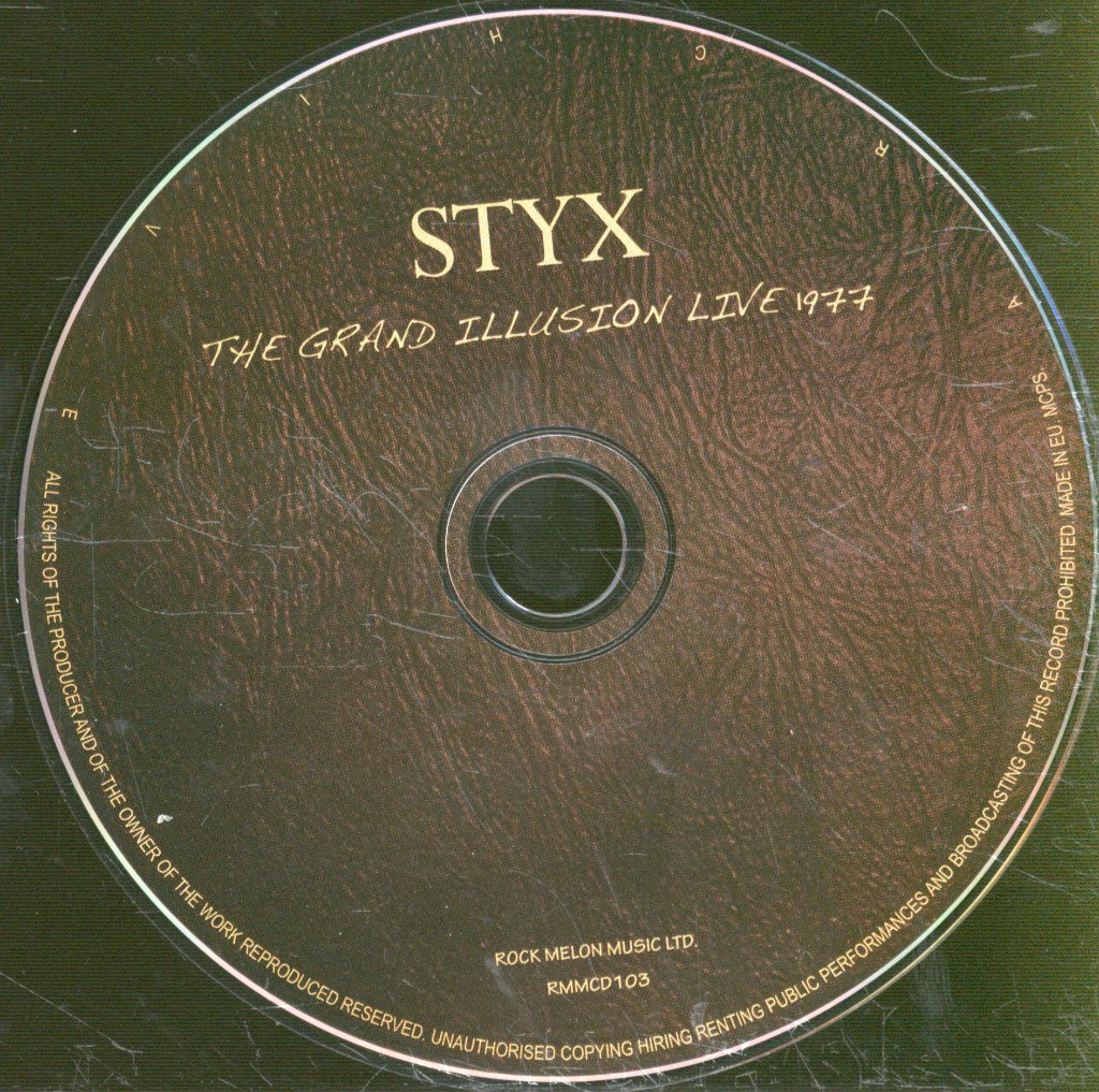 Styx - Grand Illusion Live 1977 - Cd
