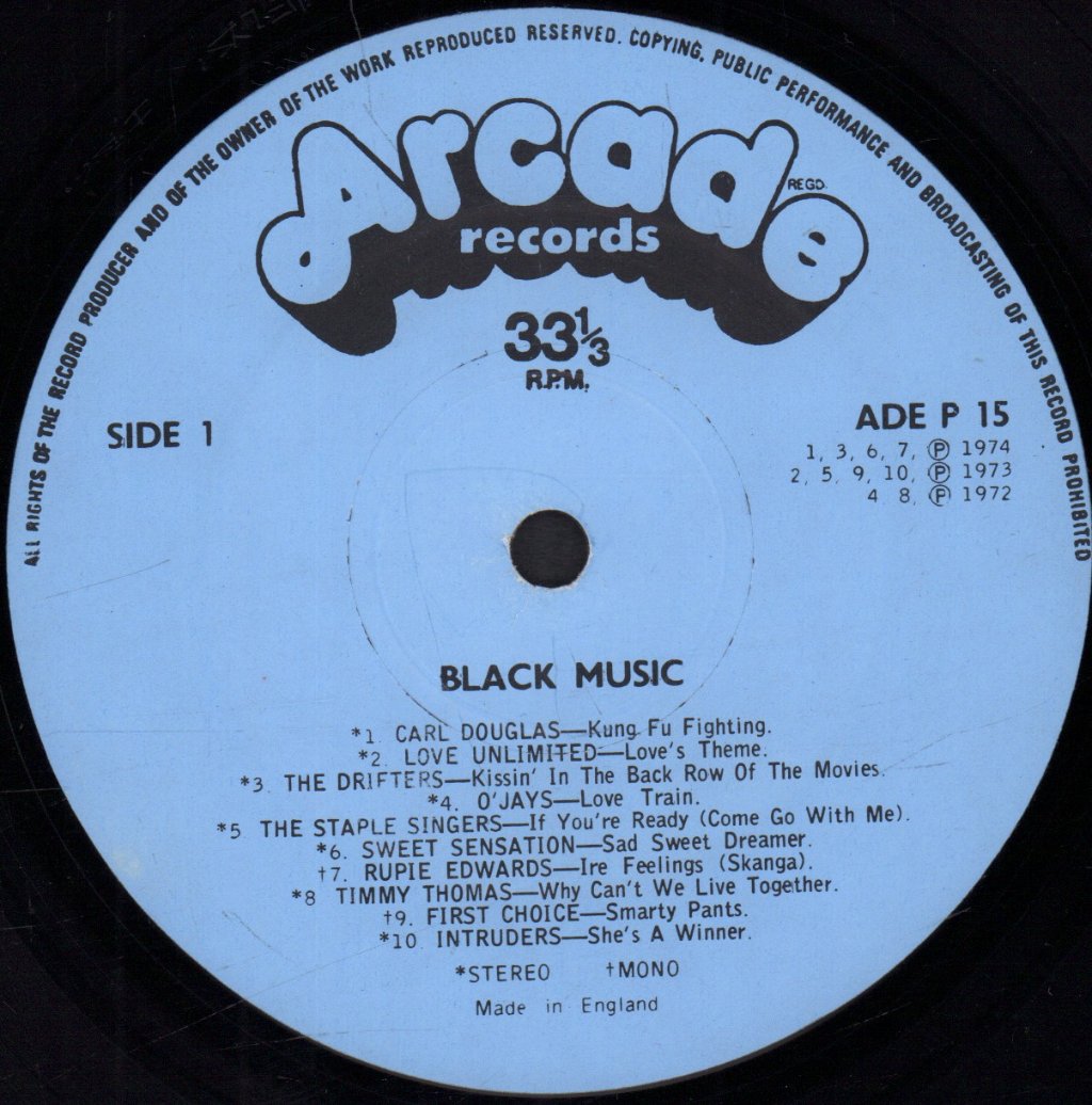 Various Artists - Black Music - Lp