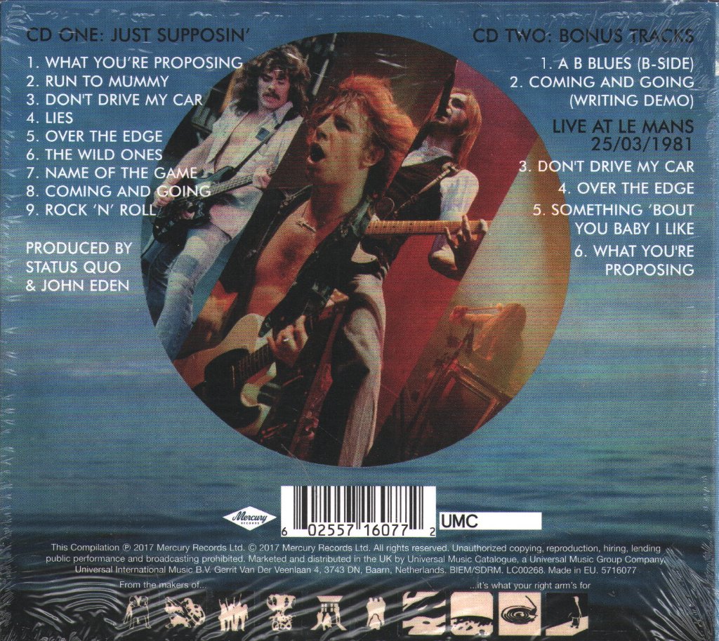 Status Quo - Just Supposin'... - Cd Set