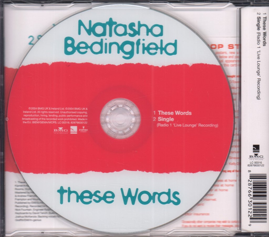 Natasha Bedingfield - These Words - Cd