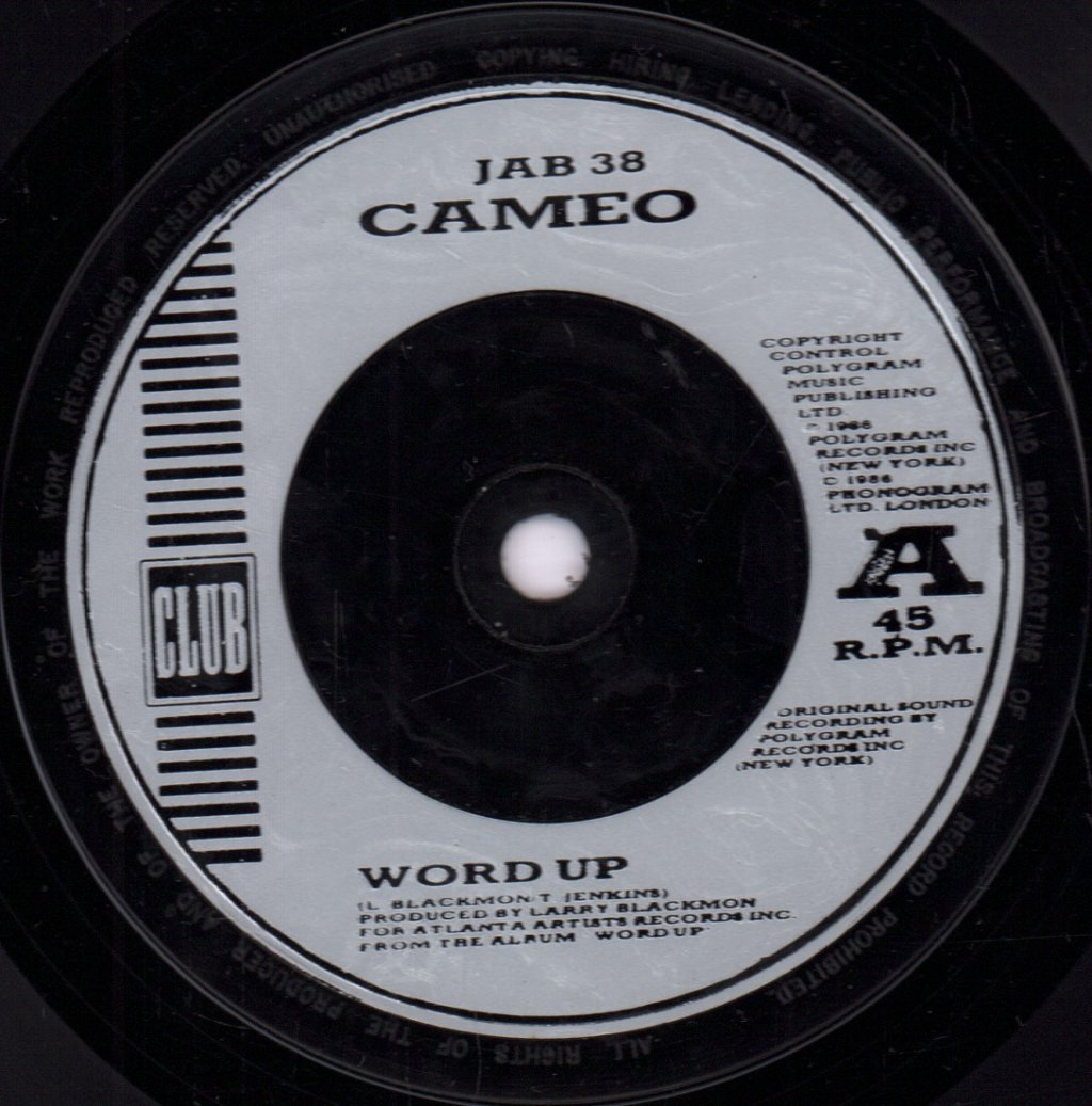 Cameo (Funk Group) - Word Up - 7 Inch