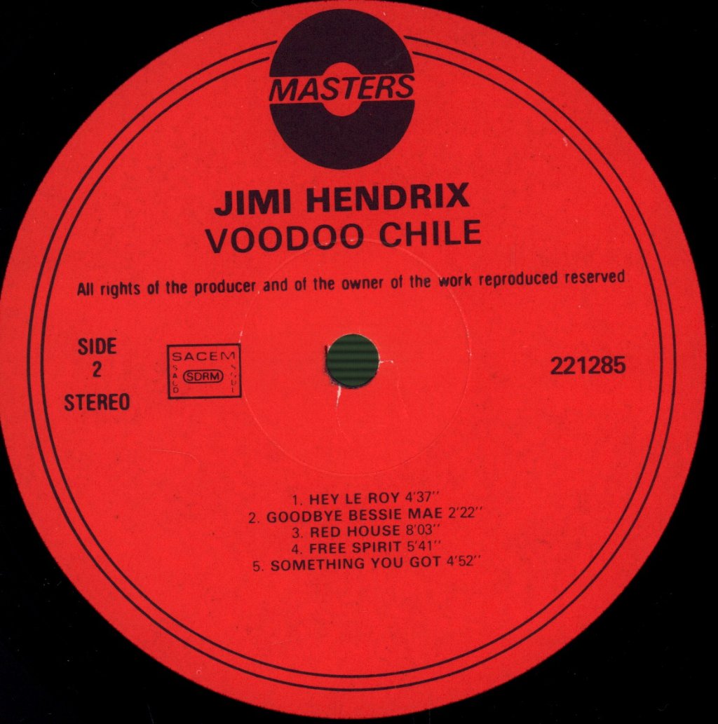 Jimi Hendrix - Voodoo Chile - Lp