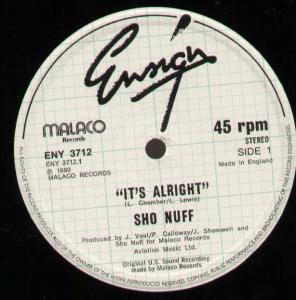 Sho Nuff - It's Alright - 12 Inch