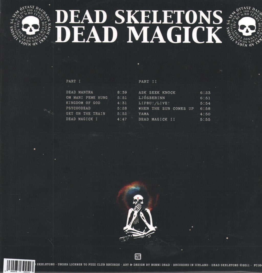 Dead Skeletons - Dead Magick - Double Lp