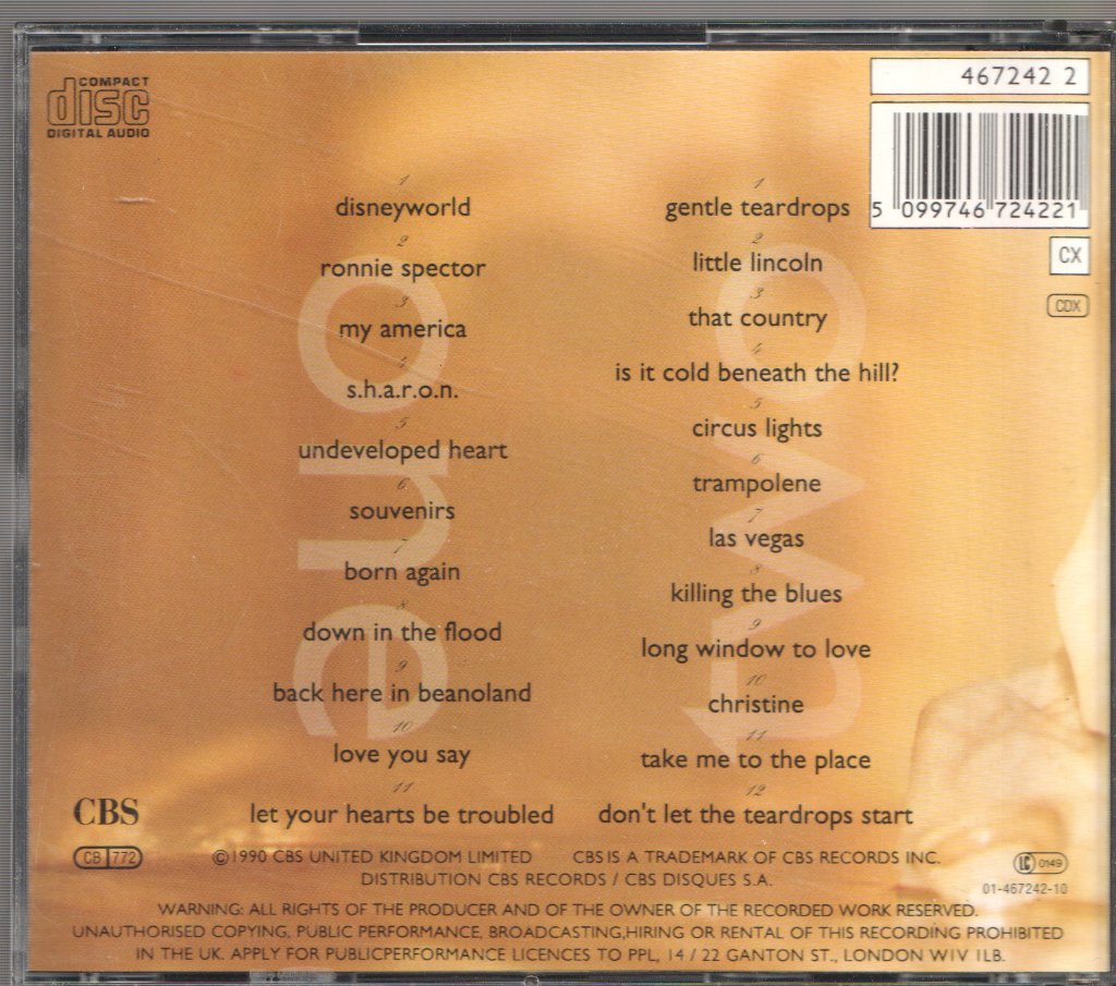 Deacon Blue - Ooh Las Vegas - Double Cd