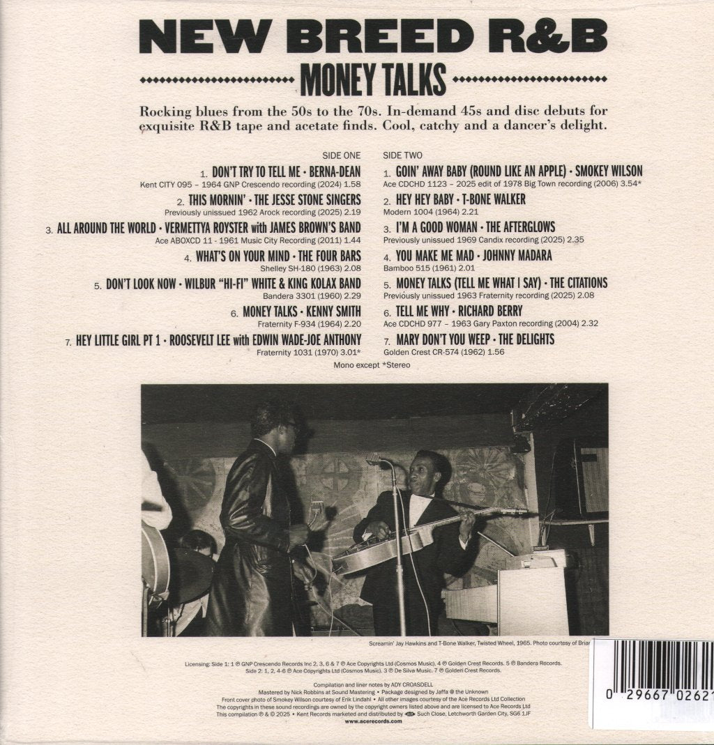 Various Artists - New Breed R&B - Money Talks - Lp