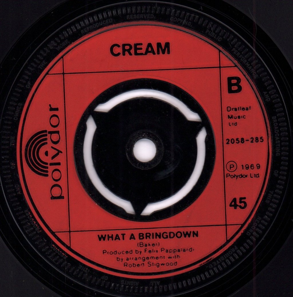 Cream - Badge - 7 Inch