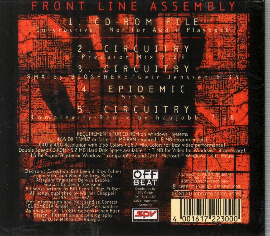 Front Line Assembly - Circuitry - Cd
