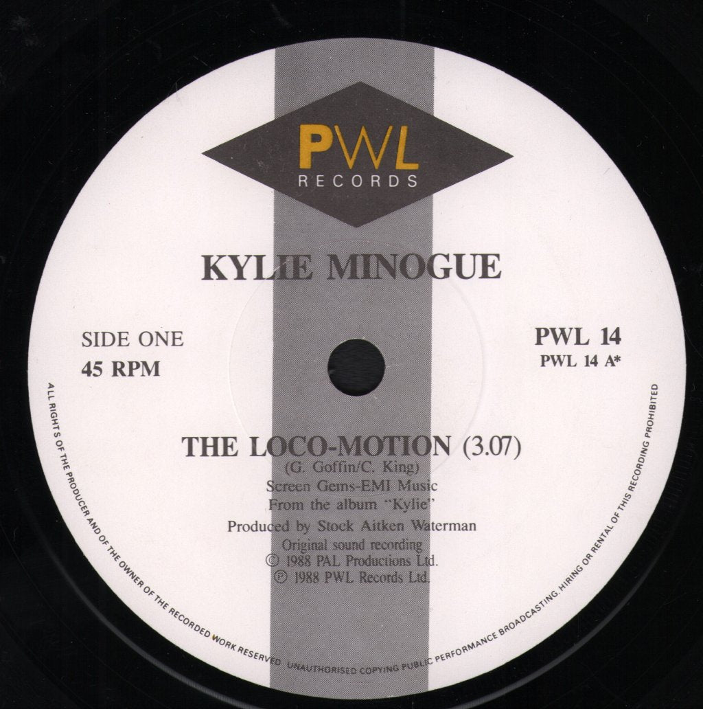 Kylie Minogue - Locomotion - 7 Inch