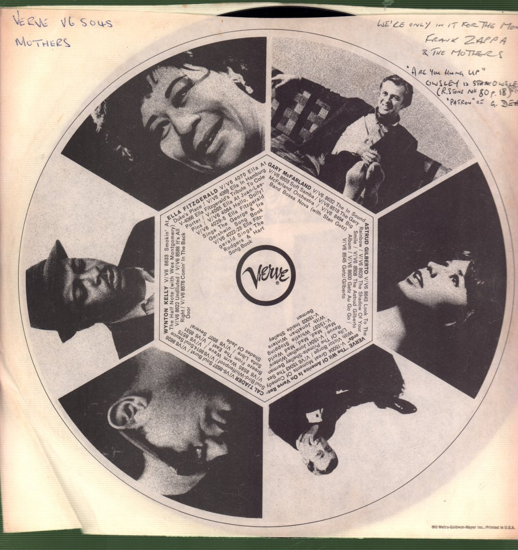 Mothers Of Invention - We're Only In It For The Money - Lp