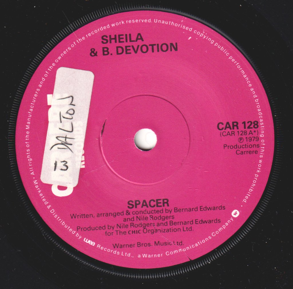 sheila & b.devotion - Spacer - 7 Inch